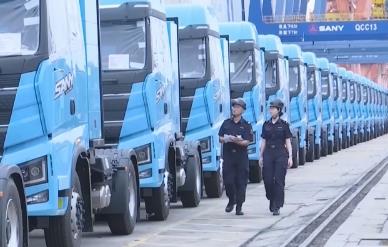 新能源重卡出口熱潮拉動整車銷量 帶動充電樁等配套設備出口大幅增長