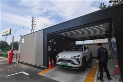 汽車與電池企業加碼布局換電賽道