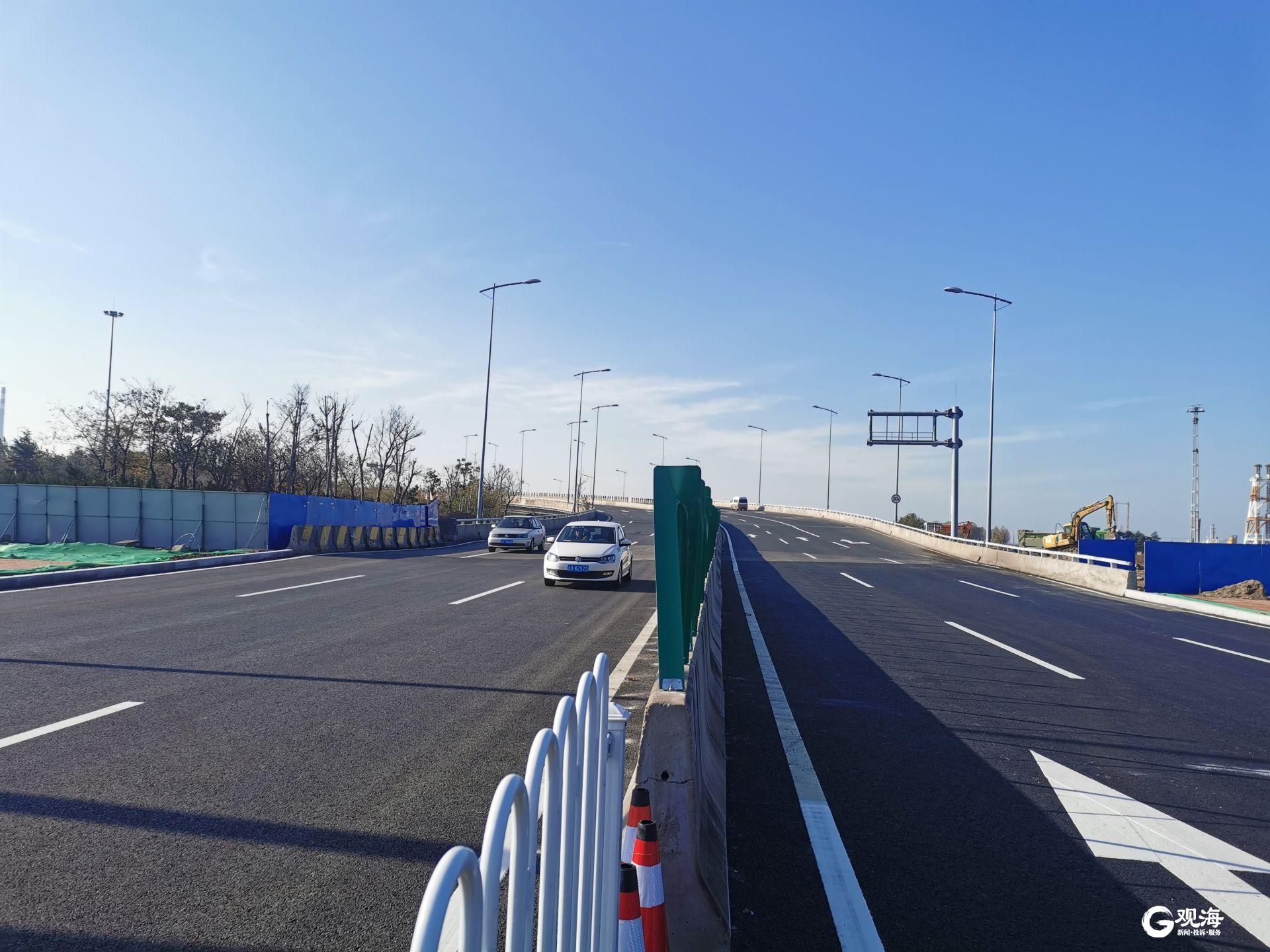 最新！歡樂濱海城咽喉要道12月2日晚正式通車