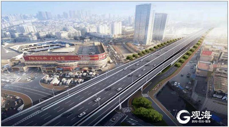 杭鞍高架二期啟動建設 近期將開始樁基施工 2022年建成通車