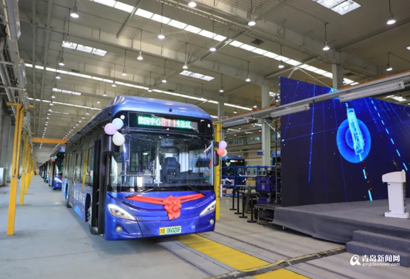 青島首張新能源商用車生產資質獲批 基地總投資115億元
