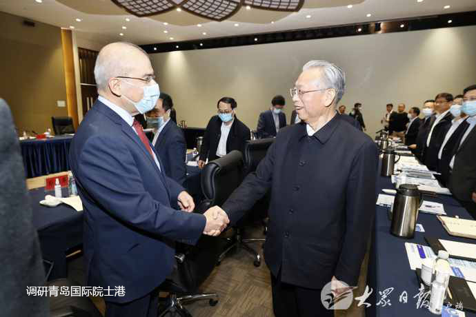劉家義在青島煙臺威海調研時強調 以新發展理念引領高質量發展 以扎實工作成效踐行初心使命