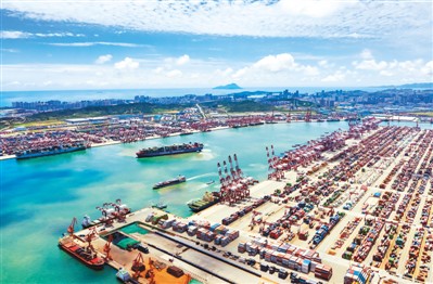 青島打造國際物流大通道