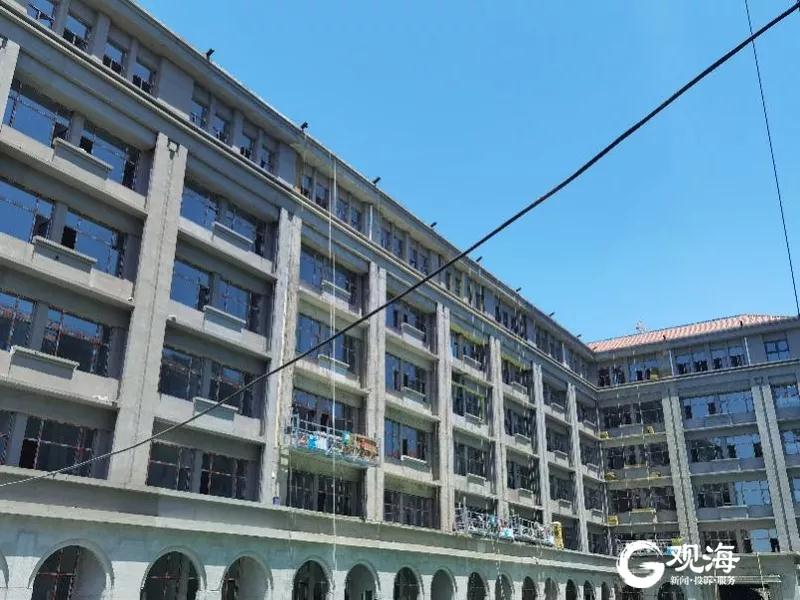 48個班、8月竣工！青島58中高新校區有新消息