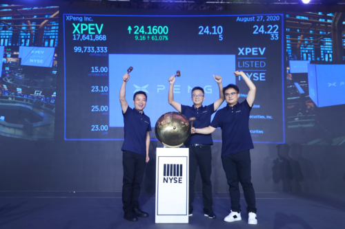 紐約、香港雙重主要上市，小鵬汽車只用了不到一年的時間