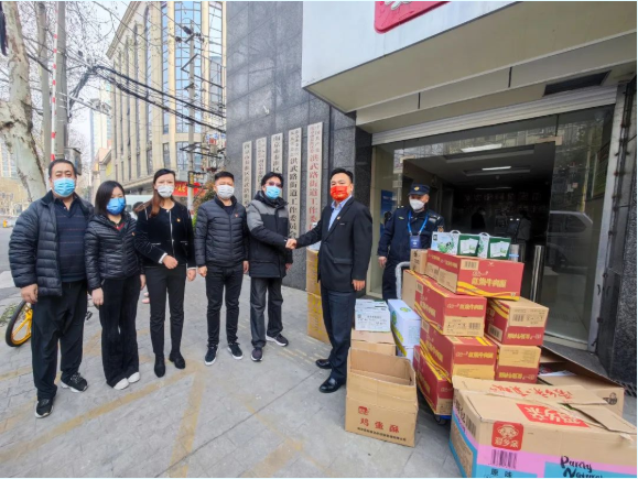眾志成城戰疫情，太平商場進社區送溫暖！