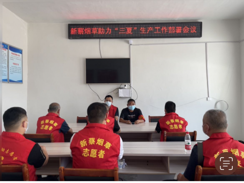 新蔡煙草：農民豐收喜洋洋，田間地頭“馬甲”忙