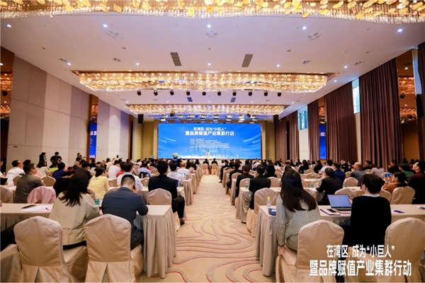 在灣區成為“小巨人” 品牌賦值產業集群行動在深啟動