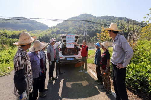 反詐宣傳進村莊 安全防線共維護