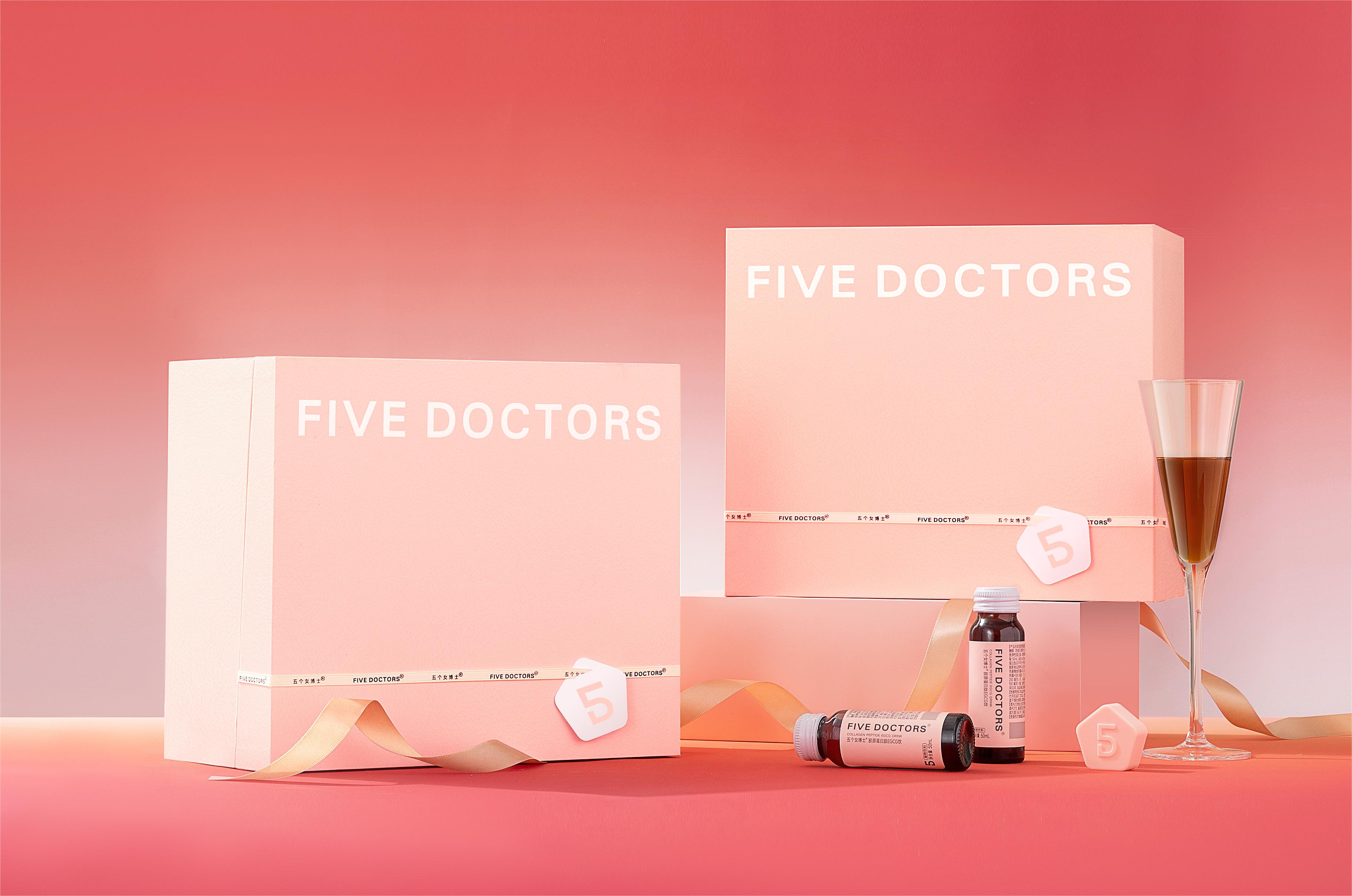 五個女博士EGCG飲禮盒全新上市，讓美麗與時光從容碰杯