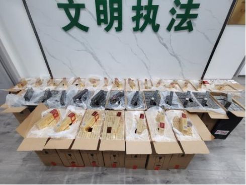 循線搗巢穴，破網護市場，黃陂區局再破一起假煙網絡案件
