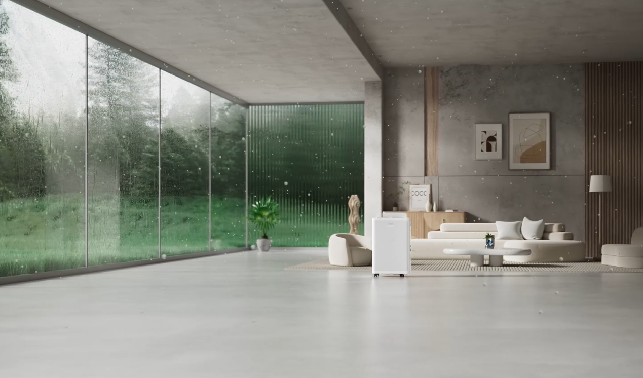 變頻控濕，干爽新靜界——美的安睡除濕機提升舒適生活品質