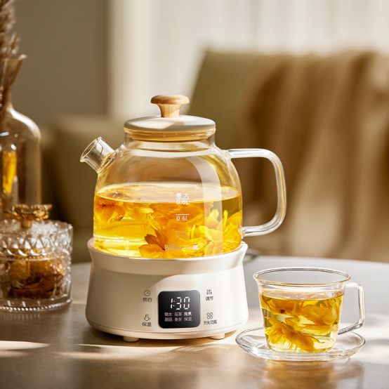 燉煮免看管！用小熊電器全玻璃養生壺悅享潤養時光