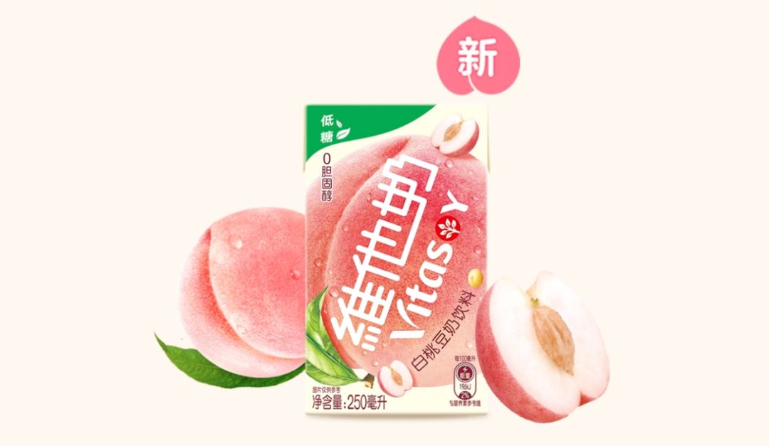 維他奶白桃豆奶背后的品類升級戰