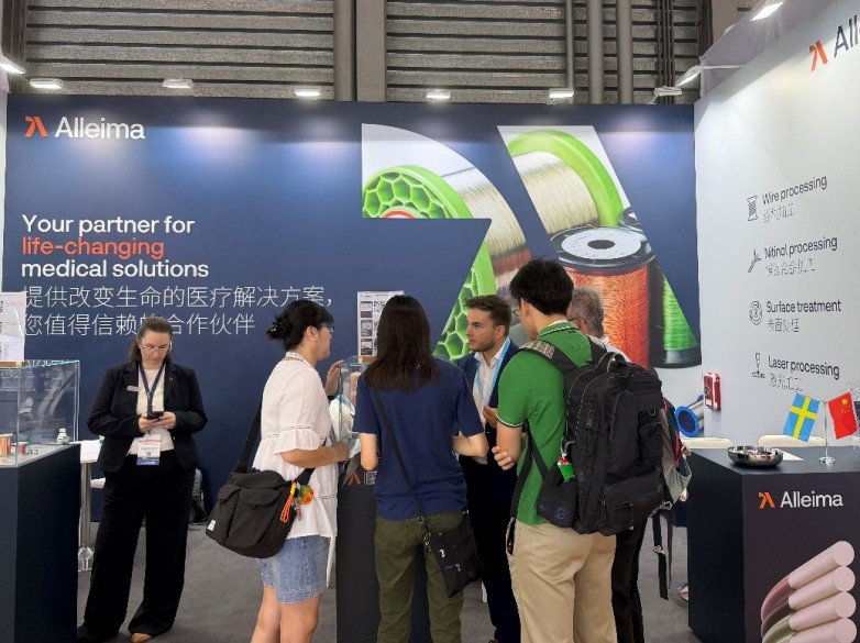 賦能醫療器械智能化創新，Alleima Medical合瑞邁醫療攜先進傳感器集成技術亮相Medtec China 2026